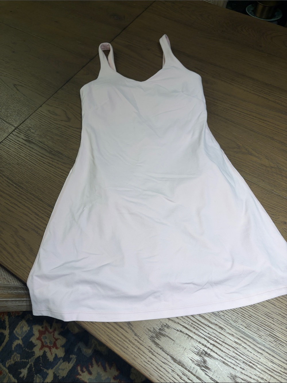 Lululemon Align Scoop Neck Light Pink Tank Dress